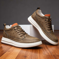 Bürger | Premium leather sneakers with a minimalist look