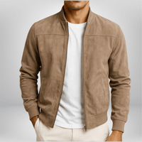 Gabriel | Giacca bomber in pelle leggera e senza tempo