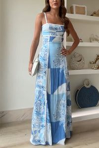 Antje | Elegante bruidsgastjurk met open rug en maxi-silhouet