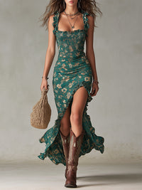 Vanessa| Stilvolles Maxikleid im Boho-Stil