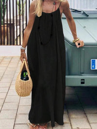 Claudia | Elegante en ademende maxi-jurk met open rug