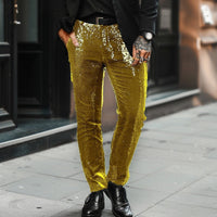 Devid | Pantalon à paillettes élégant et glamour pour hommes