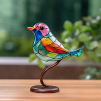 Glassique Harmony | Elegante Vögel | Buntes Design
