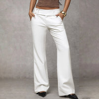 Kinga | Elegant and comfortable flared pants with a high waist