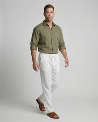 Luca | Airy and Comfortable Linen Pants