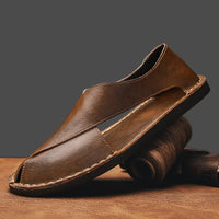 San | Luxurious and comfortable leather men's sandals