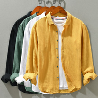 Daan| Camicia Uomo Confortevole ed Elegante a Maniche Lunghe