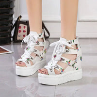 LunaChic Stylish Summer Platform Sandals