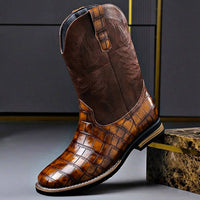 Leon | Heritage Lederstiefel mit klassischem Vintage-Look