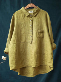 Jennifer| Elegant Summer Blouse with Long Sleeves