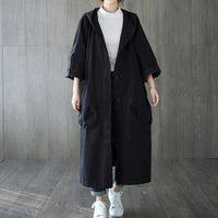 Sanne| Oversized women's trench coat in modern style