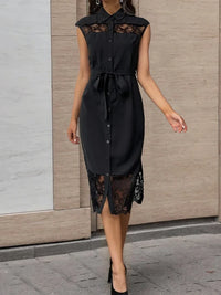 Vestido de verano con encaje elegante de Bloeiende Bloemen