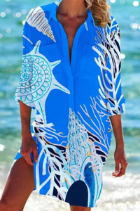 Johanna | Lightweight casual summer beach blouse