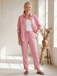 Danjella | Elegante set bestaande uit een overhemd met knopen en een broek