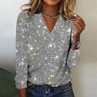 Julia | Stylish V-neck sweater