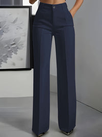 Daniela | Elegante high-waist damesbroek met wijde pijpen