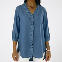 Eva | Elegante und feminine Bluse mit feinen Details