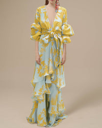 Mila | Romantic and comfortable wrap maxi dress