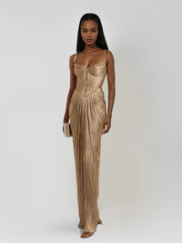 Noa | Élégante robe d'invitée de mariage style corset