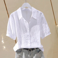 StijlVrouw Katoenen Vintage Zomerblouse