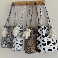 Leoparden Casual Tote Tasche - Frische Mode