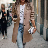 Maria | Blazer largo y elegante para mujer