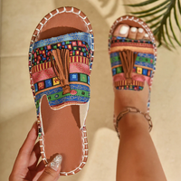 Engel | Bunte und luftige Boho-Damensandalen