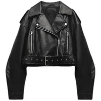 Zara | Giacca Biker Corta Robusta ed Elegante da Donna
