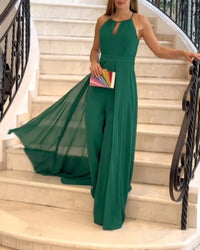 ChicVogue Lente Jumpsuit met Asymmetrische Zoom