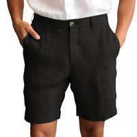 Boaz | Elegante linnen heren shorts