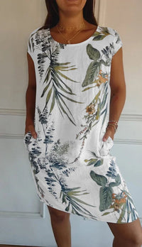 Lauretta | Ademend Relaxed Fit Dames Zomerjurk