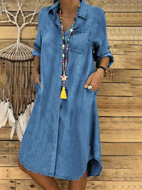 Julia| Vestido camisa elegante y casual