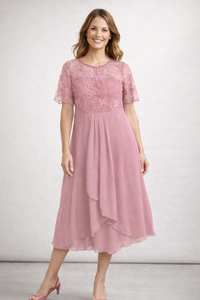Christine | Elegante en comfortabele midijurk
