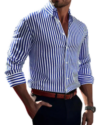 Koen | Camicia da uomo elegante a righe
