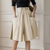 Trendige Allround Hochtaillierte Shorts