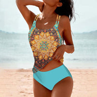 Sophie| Elegant and Comfortable Tankini Set with Boho Style