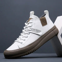 Milan | Robust and fashionable leather men's sneakers
