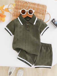 Imko | Ensemble enfant respirant composé d'un polo et d'un short