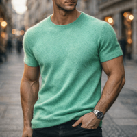 Dirk | Luxueus Ultrazacht T-shirt met Kasjmiergevoel