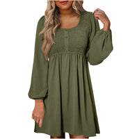 Franziska | Romantisches Kleid mit Raffung und Empire-Taille