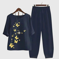 Fauzia | Stylish and Colorful Two-Piece Set