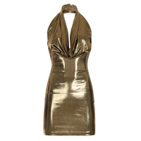 Bonnie | Robe de fête glamour avec décolleté en V et coupe élégante ajustée