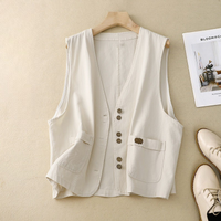 Emma | Praktisch En Stijlvol Utility Vest Met Knoopsluiting