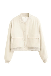 Maria | College-style button-up short jacket