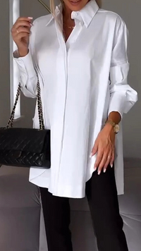 Martina | Stilvolles oversized lässiges Hemd