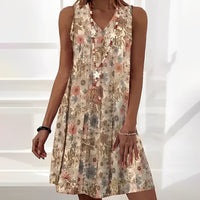 Michelle | Summer mini dress with floral print
