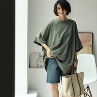 Flare Summer Casual Multi-Color T-Shirt