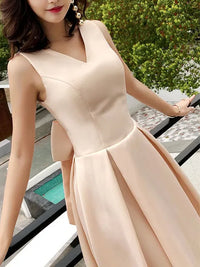 Elegant Sleeveless Midi Skirt Dress for Formal Occasions