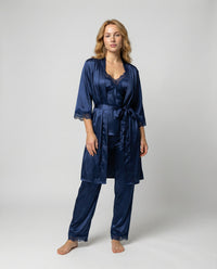 Isabella | Elegante y cómoda pijama de seda para mujer