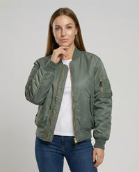 Mila | Comfortable and trendy bomber jacket for women